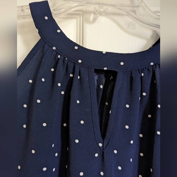 Bonney keyhole halter sleeveless blouse - Picture 6 of 7